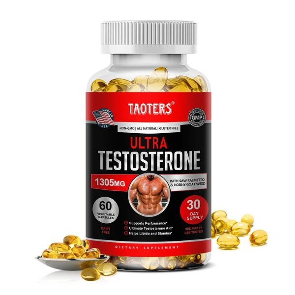 Testosteron Booster for Men - Energy Muscle Growth Strength Desire Testosteron