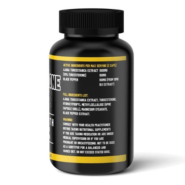 Turkesterone 1000mg Testosterone Booster Male Enhancement Libido Muscle Builder